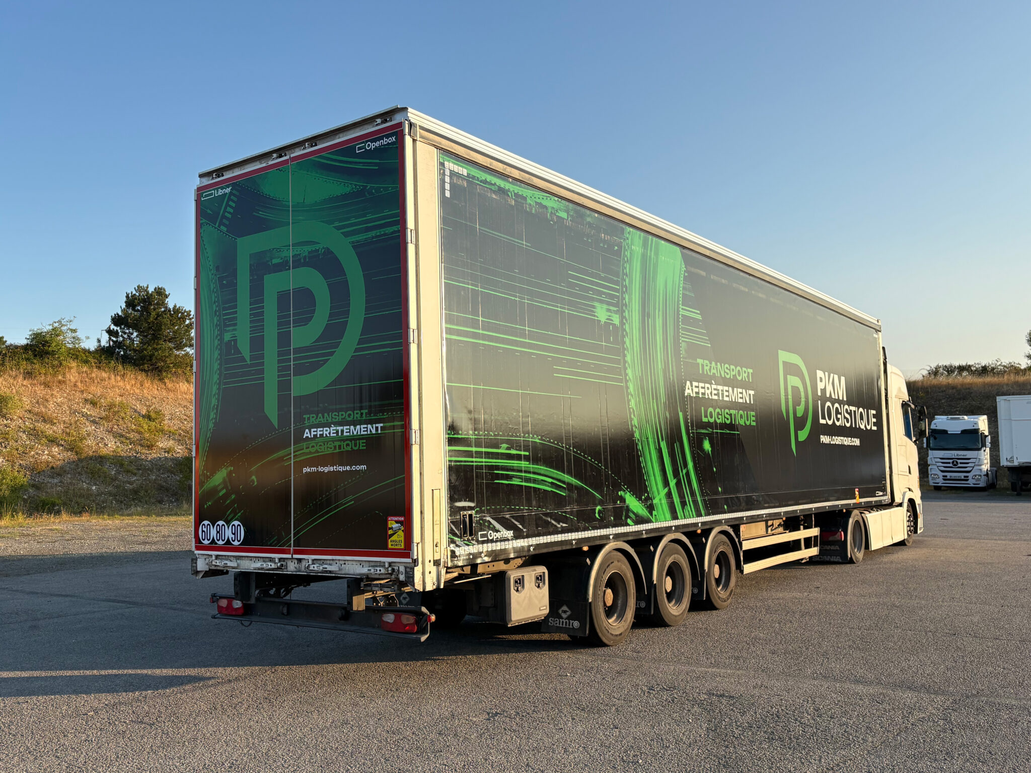 Semi-remorque openbox libner retrofit