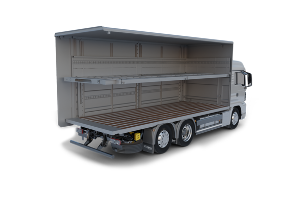 Porteur à double étage Evolutive