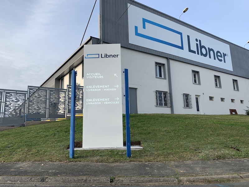 Façade libner, avec logo